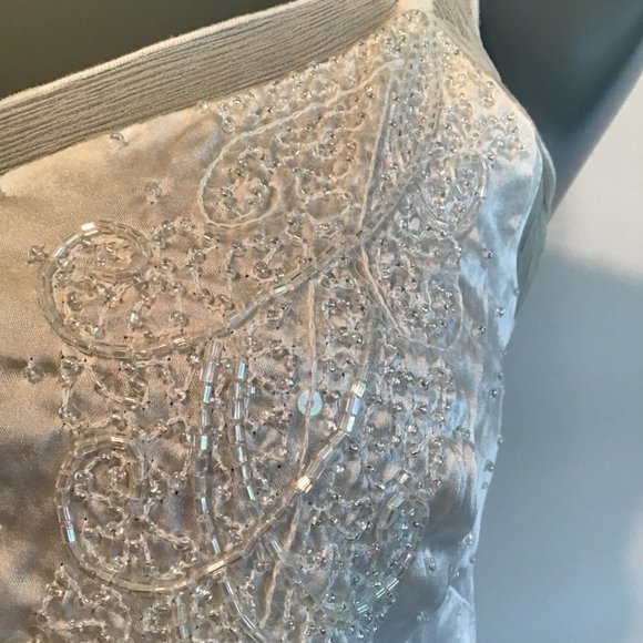 Embellished Satin Camisole with Side Tie Size S - Picture 6 of 12